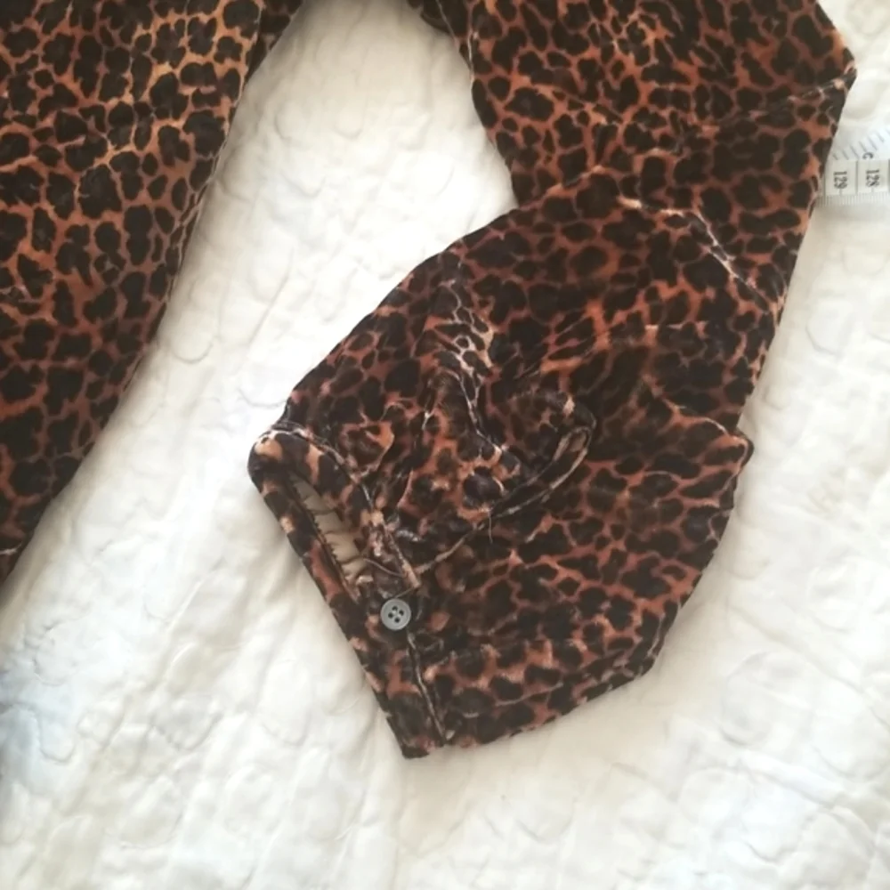 J. Crew Leopard Velvet Wrap Dress NWT